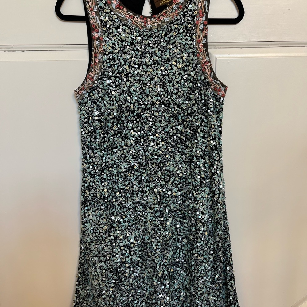 Sparkling Sequin Sleeveless Dress